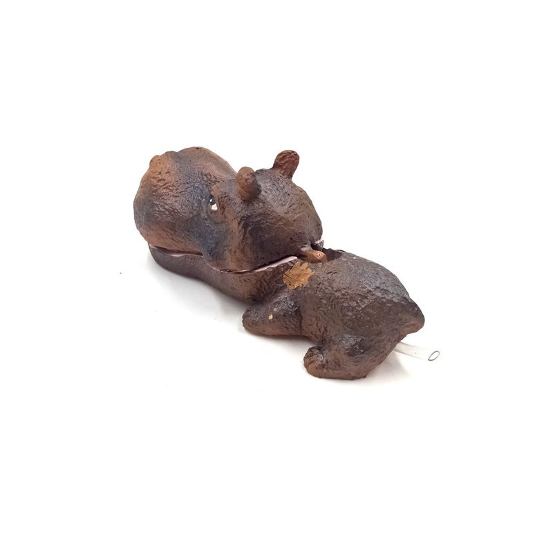 Superdream Frog Air Stone Bubbler Aerating Aquarium Ornament Fish Tunk Decorations (Hippopotamus) - Image 4